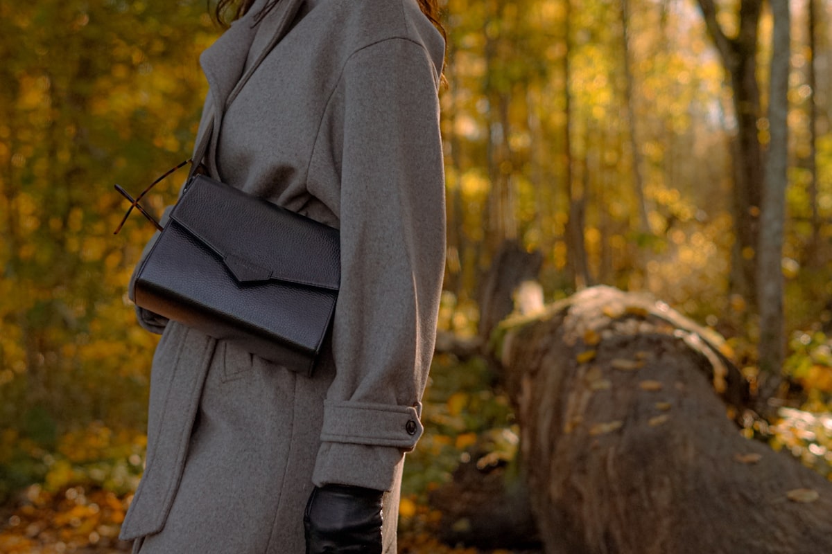 Girdwood Boiled Wool Structured Handbag