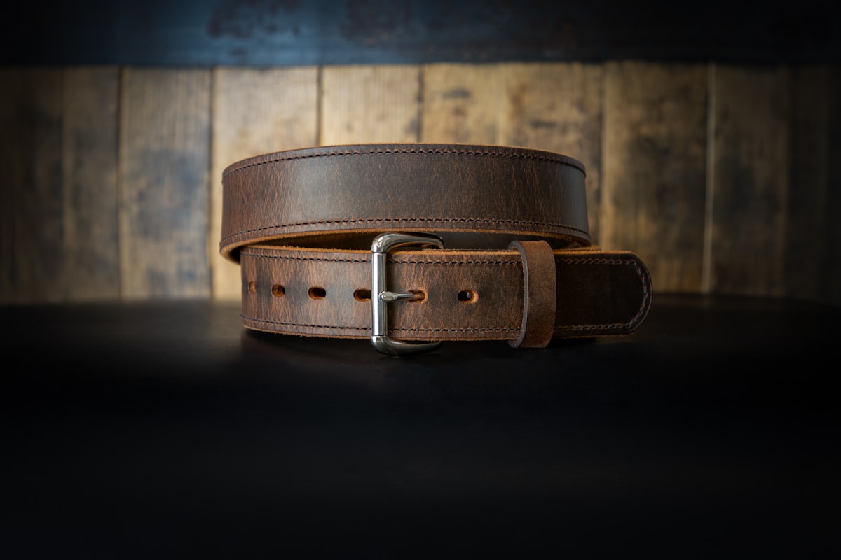 Matanuska Bridle Leather Belt