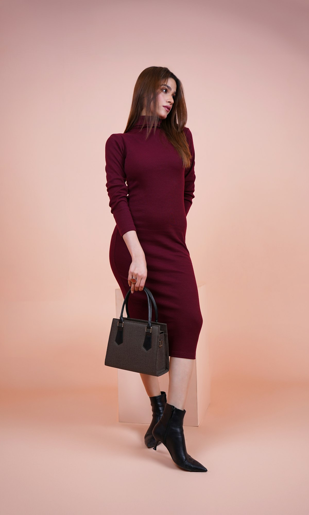 Whittier Merino Rib Dress