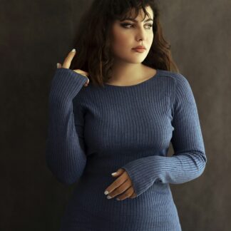 Whittier Merino Rib Dress