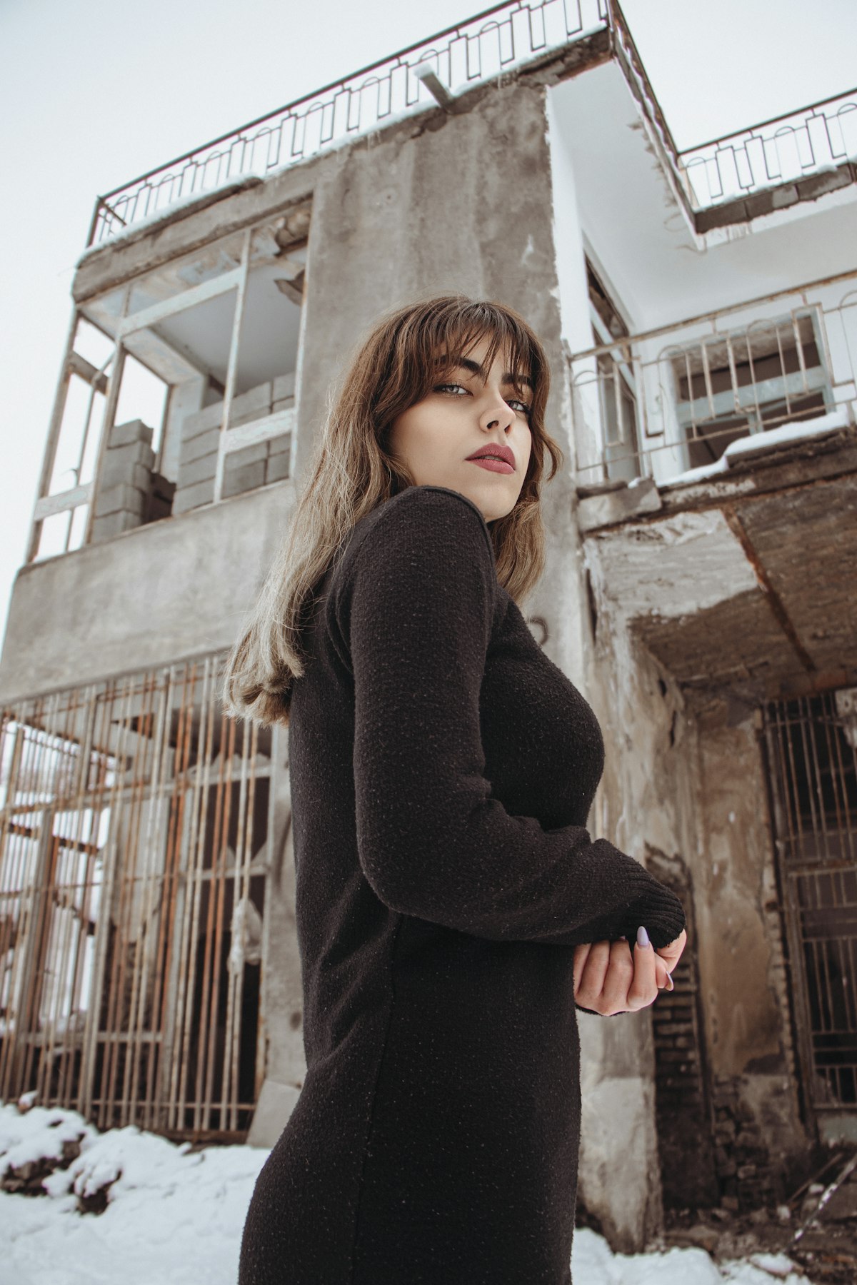Whittier Merino Rib Dress